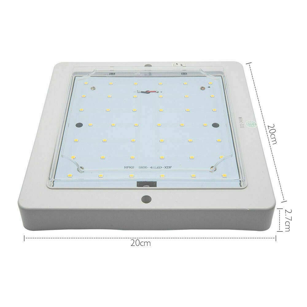 Lot De Lampes LED Pour Camping-car 12-24V – Dimmable Et Avec Interrupteur, éclairage Intérieur RV