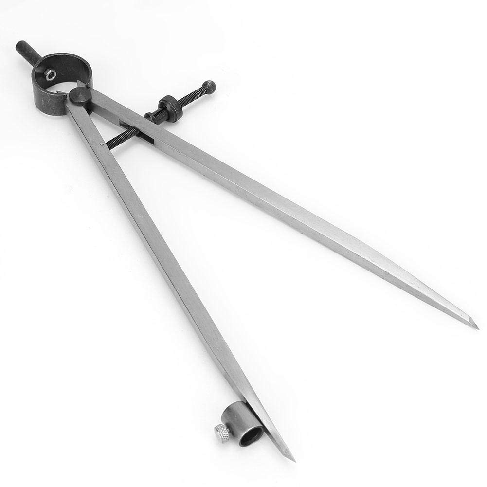 Diviseur d'Aile, Compas à Étrier de Diviseur à Ressort de Précision Réglable et Verrouillable avec Outil Rotatif pour Porte-Styl