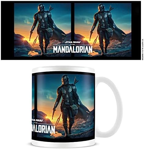 Star Wars The Mandalorian Mug Illustration Pyramid International