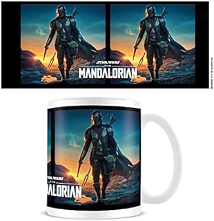 Pyramid International MG26983 Star Wars: The Mandalorian Presentation Gift Box (Nightfall Design) 11oz Ceramic Mug-Official Merchandise