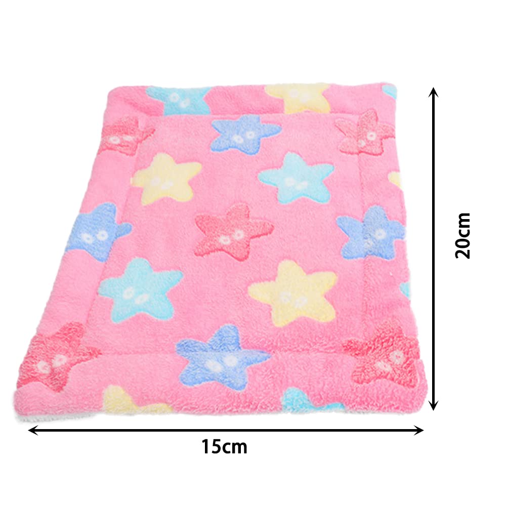 Amazon | 2枚入り 暖かい ハムスターマット ペットベッド クッション