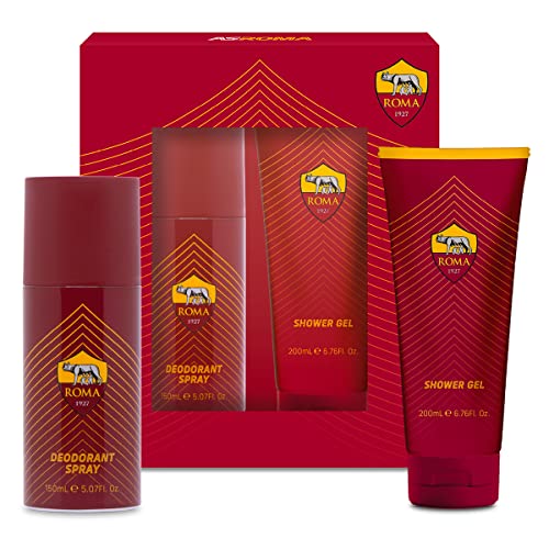ROMA | Confezione Regalo Uomo, Deodorante Uomo Spray 150 ml e Gel...