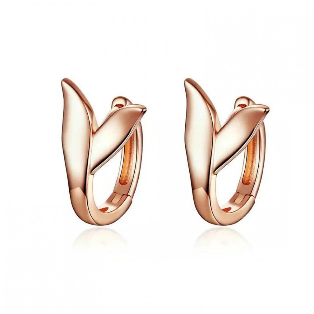 Boucles d'oreilles dauphin rose légères pour lobes sensibles - 5