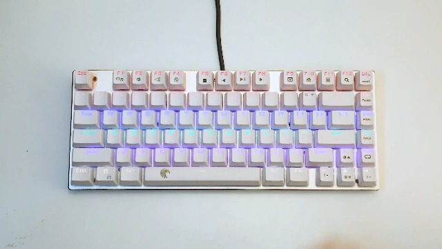 Watch Z-88 Keyboard RGB White on Amazon Live