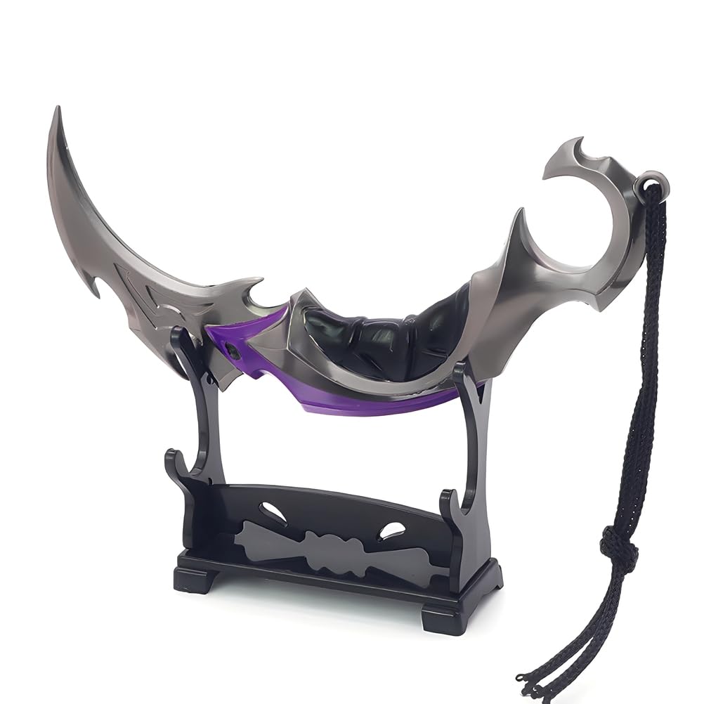 Jhrfu One Color Valorant Reaver Model,Size 15Cm/5.9Inch,All-Metal Desktop Decorations, Game Collectibles, Gifts For Gaming Fans