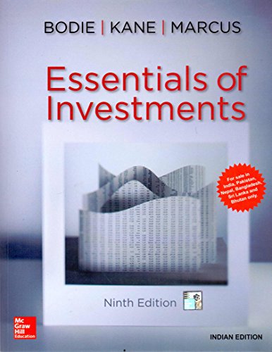 Essentials of Investments 9352605454 Book Cover
