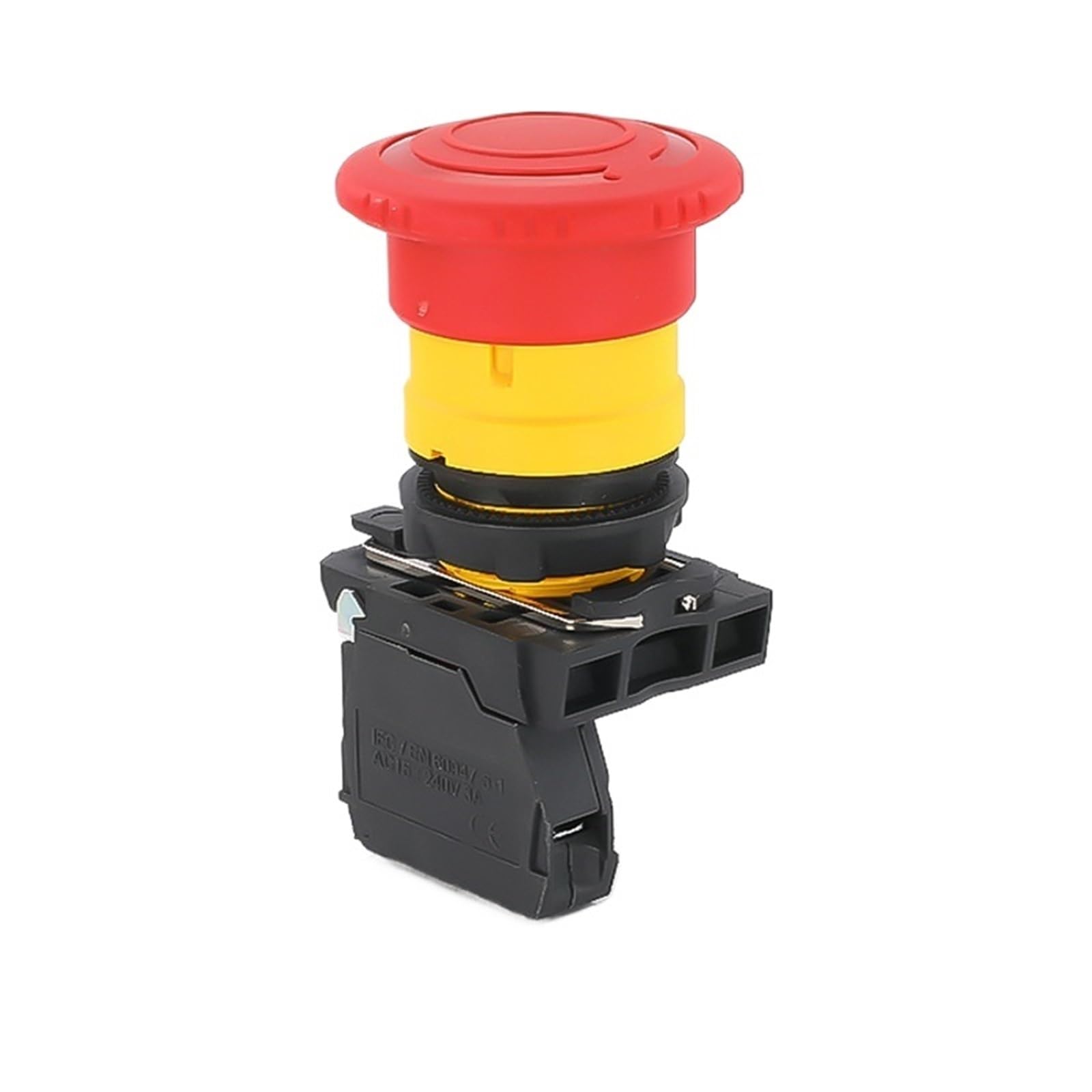 Bouton d'arrêt d'urgence XB5 interrupteur étanche 22mm AS545 stop lock 2NC - 8