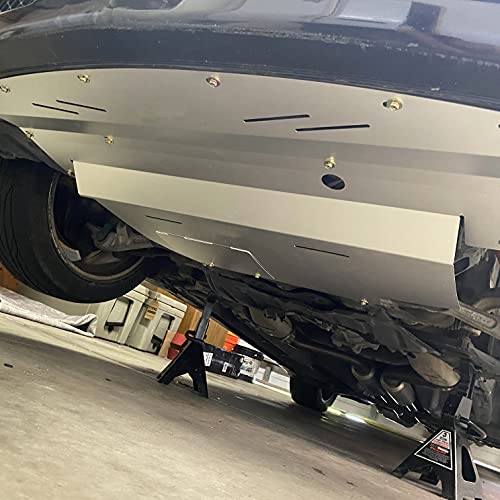 image for ELITEWILL Silver Aluminum Front Lower Engine Splash Shield Guard Under