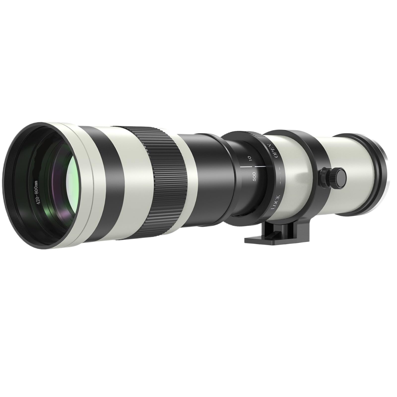 Amazon | 互換性がありますCanon 420-800mm F8.3-16 マニュアル超望遠