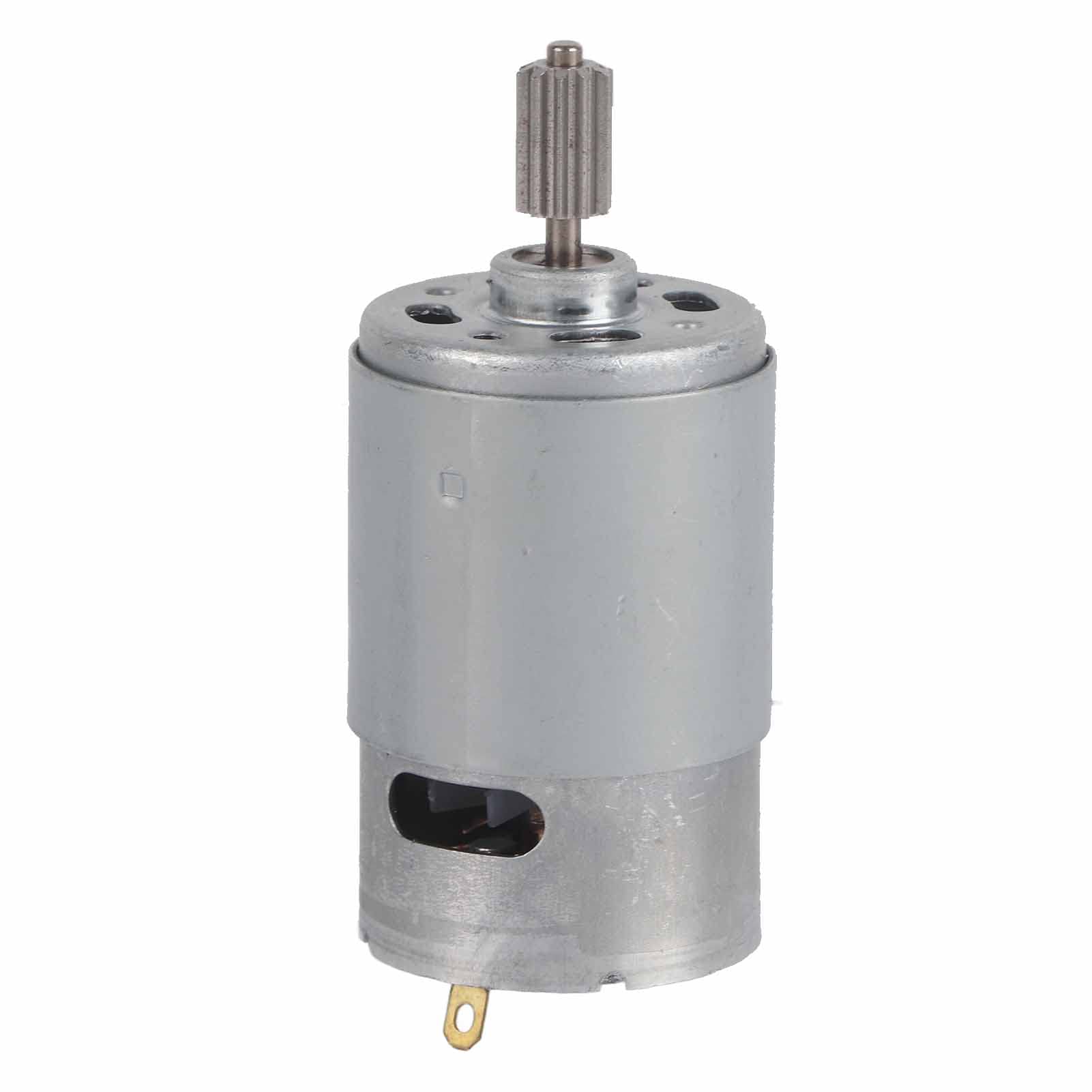 RS550 12 V Micro Moteur de Haute Vitesse pour Voiture Électrique Jouet Enfants Moto avec 2 pcs Tête de Dent(550-30000)