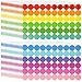 SallyFashion 2160PCS Dot Stickers 3/4 inch Color Coding Labels Round Dot Labels for Kids, 12 Color Polka Circle Label Pricing Stickers for Office Classroom Decor Must Haves, Garage Yard Sales, Papers