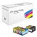 Produktbild Cheeky Monkey Multipack 8X Tintenpatronen kompatibel mit HP L0S70AE F6U16AE F6U17AE F6U18AE 953XL MIT CHIP für HP OfficeJet Pro 7720 7740 8730
