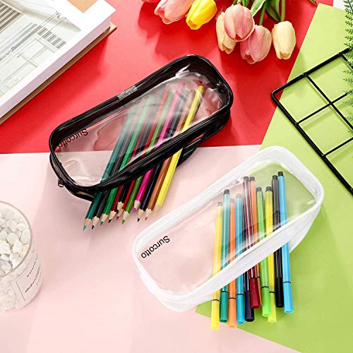 Surcotto - 2 astucci trasparenti per articoli da