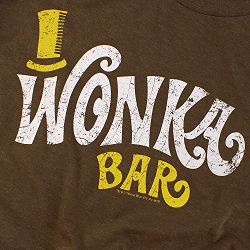 Willy Wonka Vintage Wonka Bar Logo T Shirt3