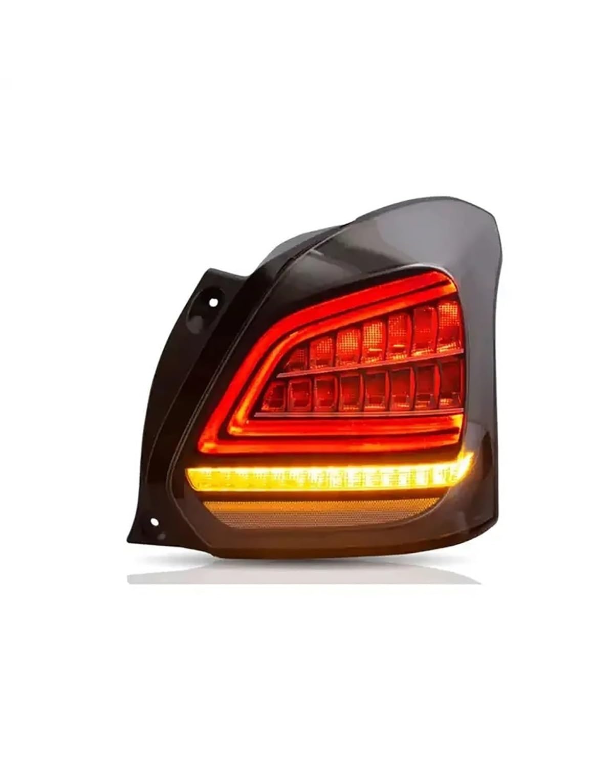 światło hamowania do świateł tylnych Suzuki Swift 2017-2022 Swift tylne światło DRL + hamulec + kierunkowskazy + bieg wsteczny styl samochodu (Emitting Color B)