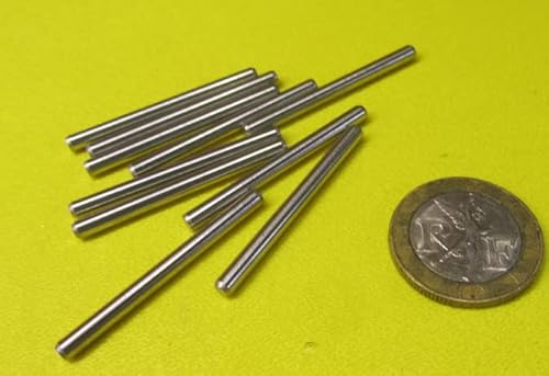 K-Mac DOWEL-1374-AMA 416 Passivated Stainless Steel Dowel Pin 1/8 Inch Diameter X 1-1/2 Inch Length 10 Pcs thumb #1
