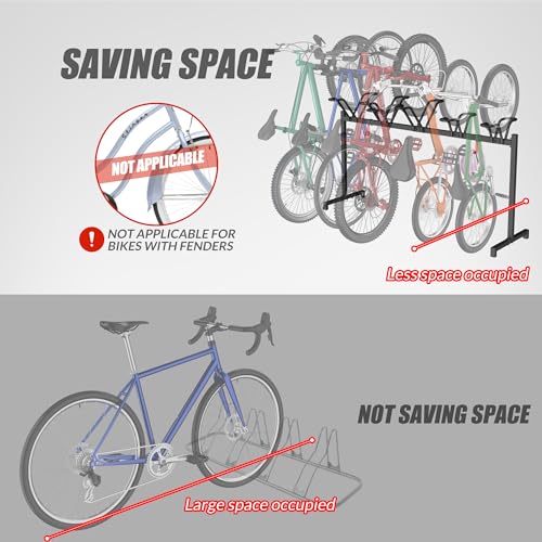 Estante de almacenamiento de bicicletas Sttoraboks modular para suelo de interior 6