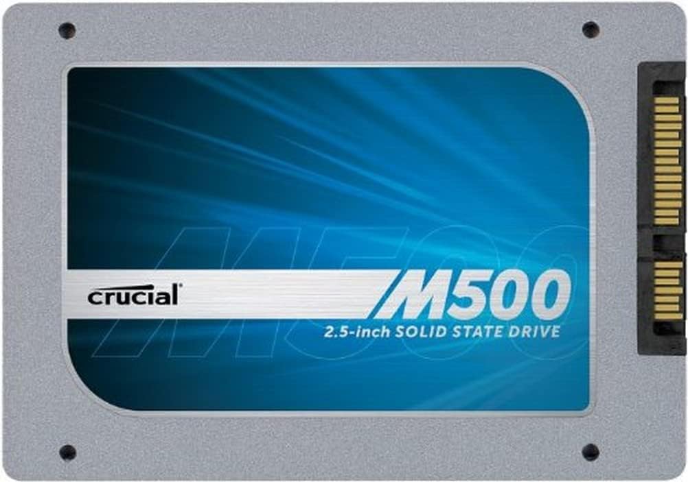 Crucial CT120M500SSD1 M500 120 GB SATA 2.5 Inch 7 mm (with 9.5 mm