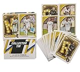 Set base completo (35 cards) + 5 cards extras (2 de ellas numeradas): Posibilidad de autógrafo original Colección Oficial del Madrid, 2025 2026 precintado