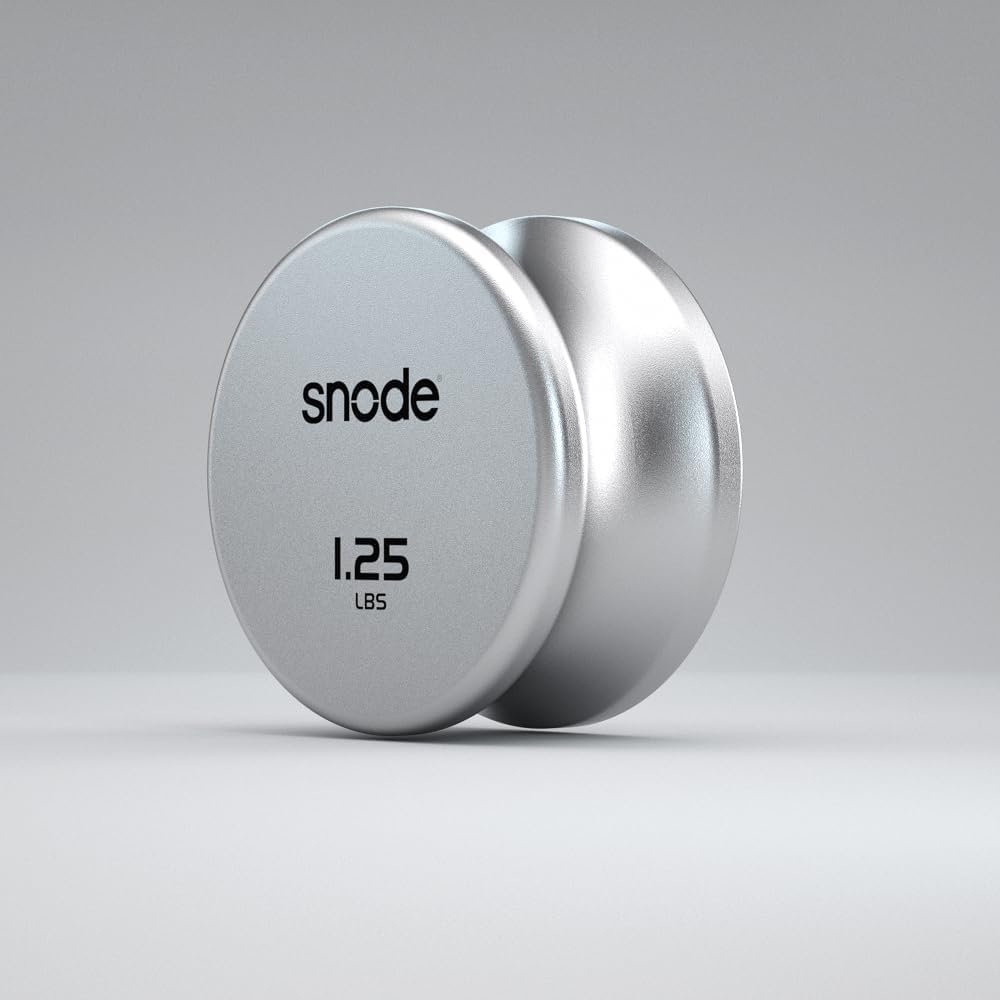 SNODE Weight Adders for SNODE Cast Iron Dumbbells or Other Iron Dumbbells, 1.25lbs Each (8 Pieces in A Set)