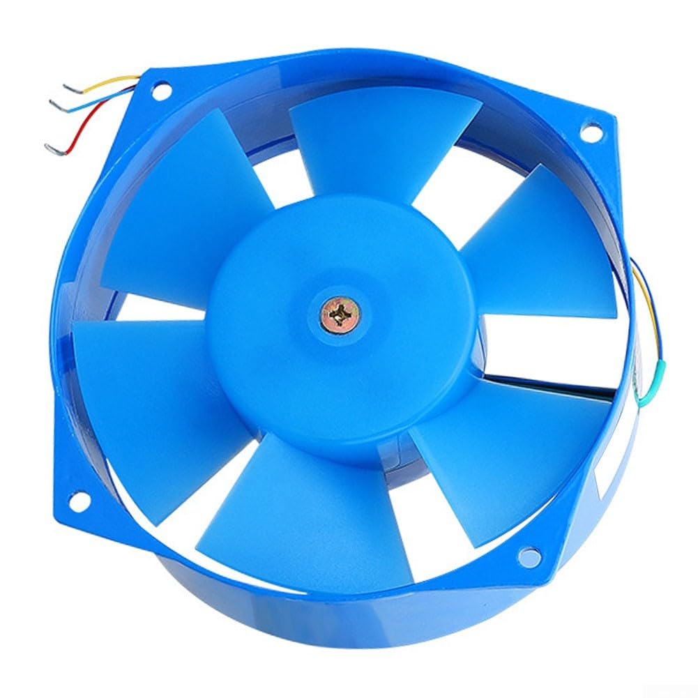 150FZY2-D - Ventilador axial (220 V, 30 W, 2800 rpm, 150 mm, carcasa de aluminio, motor de cobre, para refrigeración industrial HVAC)
