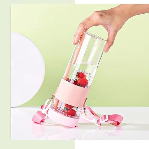 Miniatura 3 de 28oz Water Bottles with Foldable Straw, Wide Mouth Water Tumbler, Iced Coffee Cups,Fruit Infuser Water Bottle,Reusable Boba Cup,Plastic Sports Water