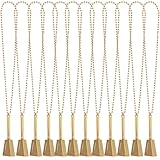 Stunning Gold Clacker Plastic Beads Necklace (36') - Pack of 1 - Perfect for Any Occasion