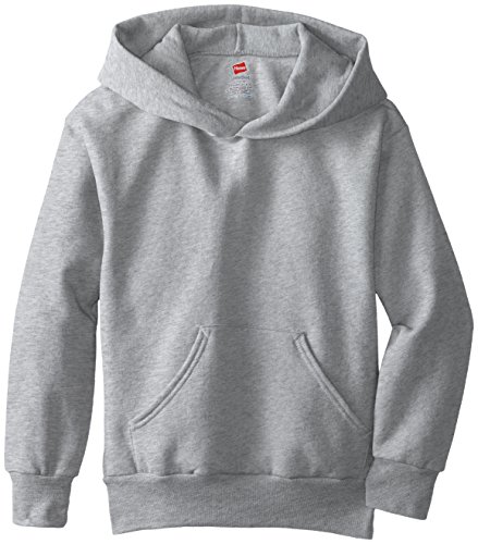 Hanes Boys Eco Smart Pullover Hoodie, Light Steel, X-Large