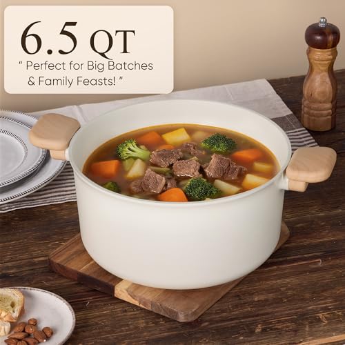 Image of CAROTE 33pcs Pots and Pans Non Stick, Cookware Sets Detachable Handle, Induction Kitchen Pots and Pans, NonStick Cooking Set, Oven /Dishwasher /Fridge Safe, Space Saving