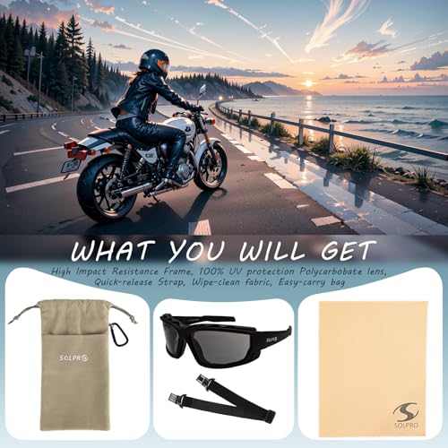 SOLPRO Anti Fog Safety Sunglasses