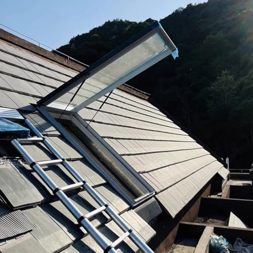 Customizable Aluminum Roof Escape Hatch for Warehouse, Home Attic & Basement - Anti-Theft, Rainproof, Ideal for Safe Viewing and Emergency Exits