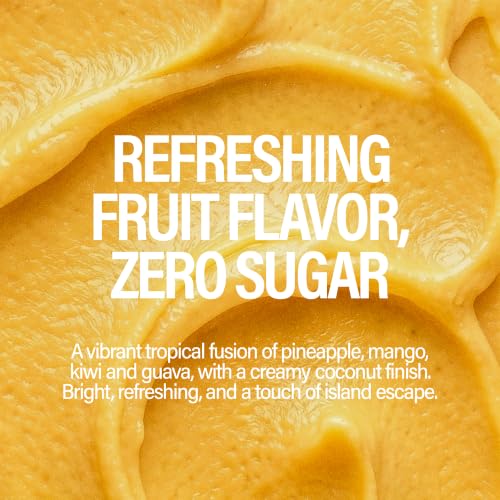 Image of GURU Zero Sugar Energy Drink, Tropical Sorbet, 12 Fl Oz, 24 Pack