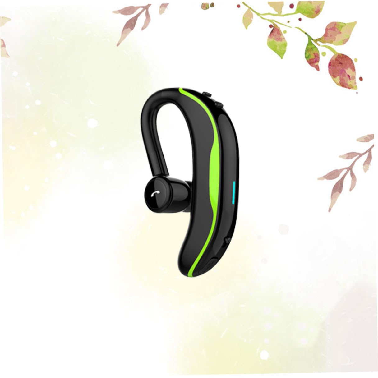 Auricolare Wireless senza Fili Sportivo con Gancio, Cuffia Singola Leggera 12g, Compatibile con Smartphone e Tablet, Audio Dinamico Vivavoce per Uso Quotidiano