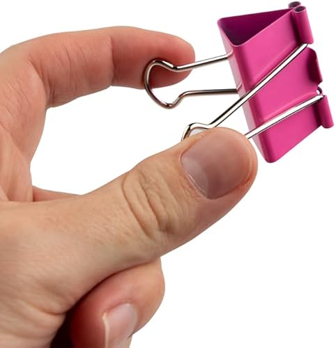 Vista 112 de Broches aprietapapeles JAM Paper®, Rojo