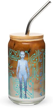 Big Brother Season 26 A.I.N.S.L.EY. Can Glass - Officially Licensed