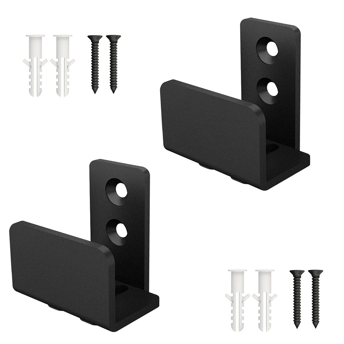 Sliding Barn Door Floor Guide,U Shape Adjustable Door Bottom