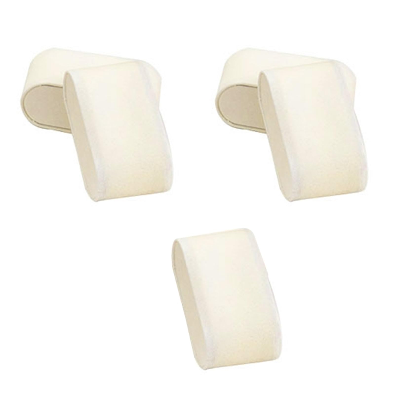 5Pieces Velvet Watch Bracelet Pillow Jewelry Displays Props For Home Shops Countertops And Showcases Display Holder for Watch(White)