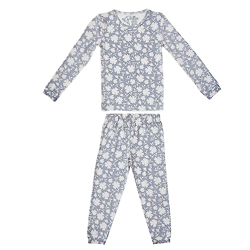 Copper Pearl Two Piece Long Sleeve Toddler Pajamas PJ Sets for Boys and Girls - Adorable Pattern Pajamas, Breathable Fabric to Keep Cool While Sleeping, Sizes 12 Months to 5T - Lacie