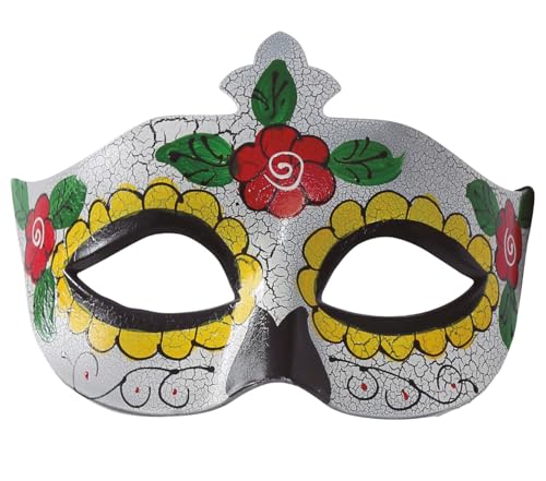 Máscara para mulher para o dia dos mortos festas Guirca GUI12907