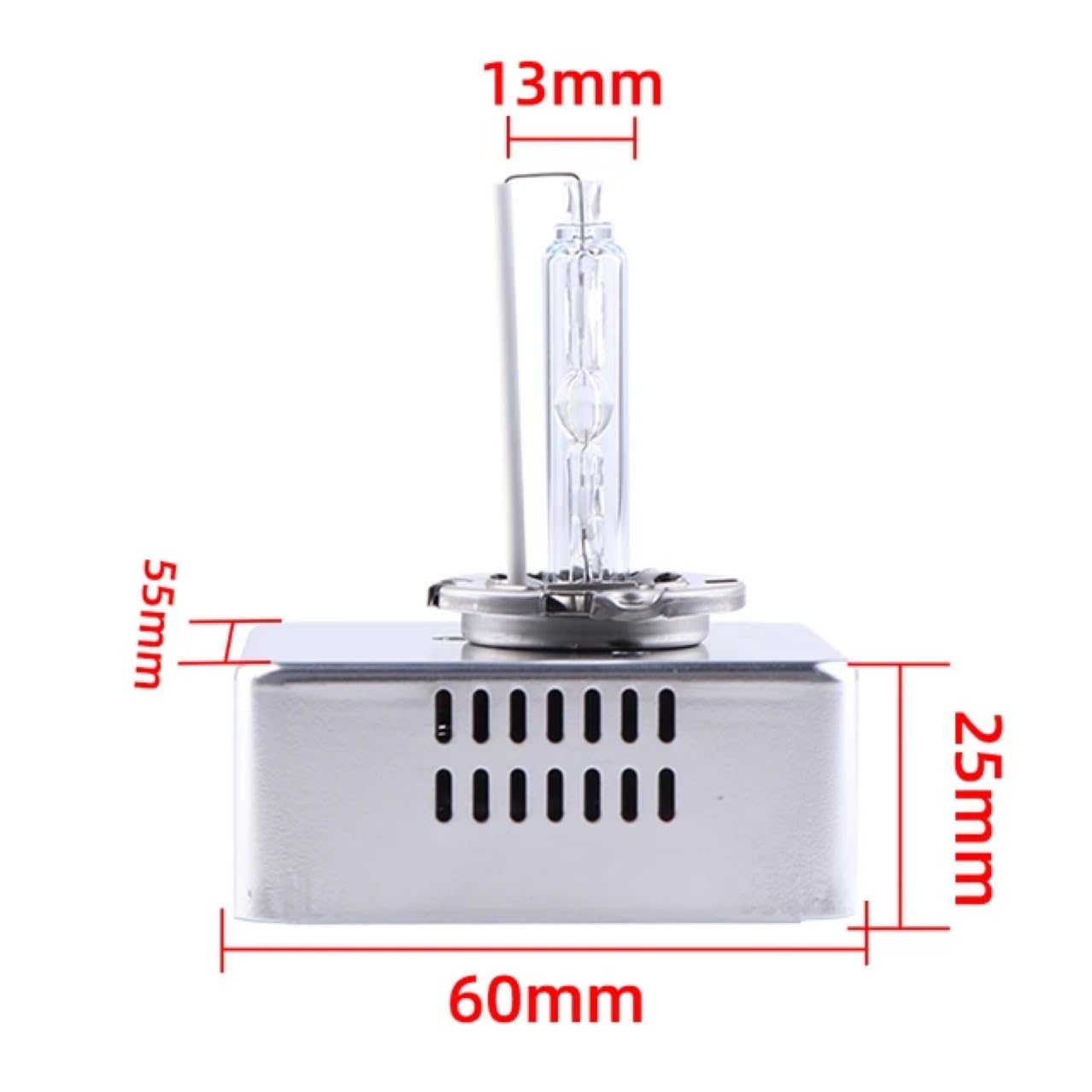 D5S Xenon Brenner 35W 6000K Weißlicht HID Scheinwerferbirnen D5S Scheinwerferlampe Metallstents Base Auto Scheinwerfer Birne Autolampe, 2 Stücke