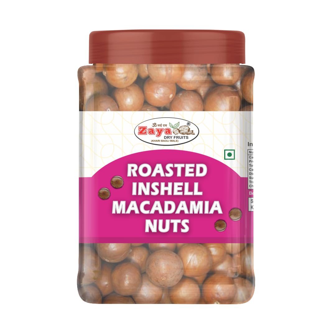 Zaya Dryfruits Exotic Inshell Macadamia Nut | Premium Australian Macadamia Nuts | Rich in Antioxidants | Gluten-Free | Vegan - Plant Based | Ideal Snacks (1KG) (B0D17TGTYF) Amazon Price History, Amazon Price Tracker