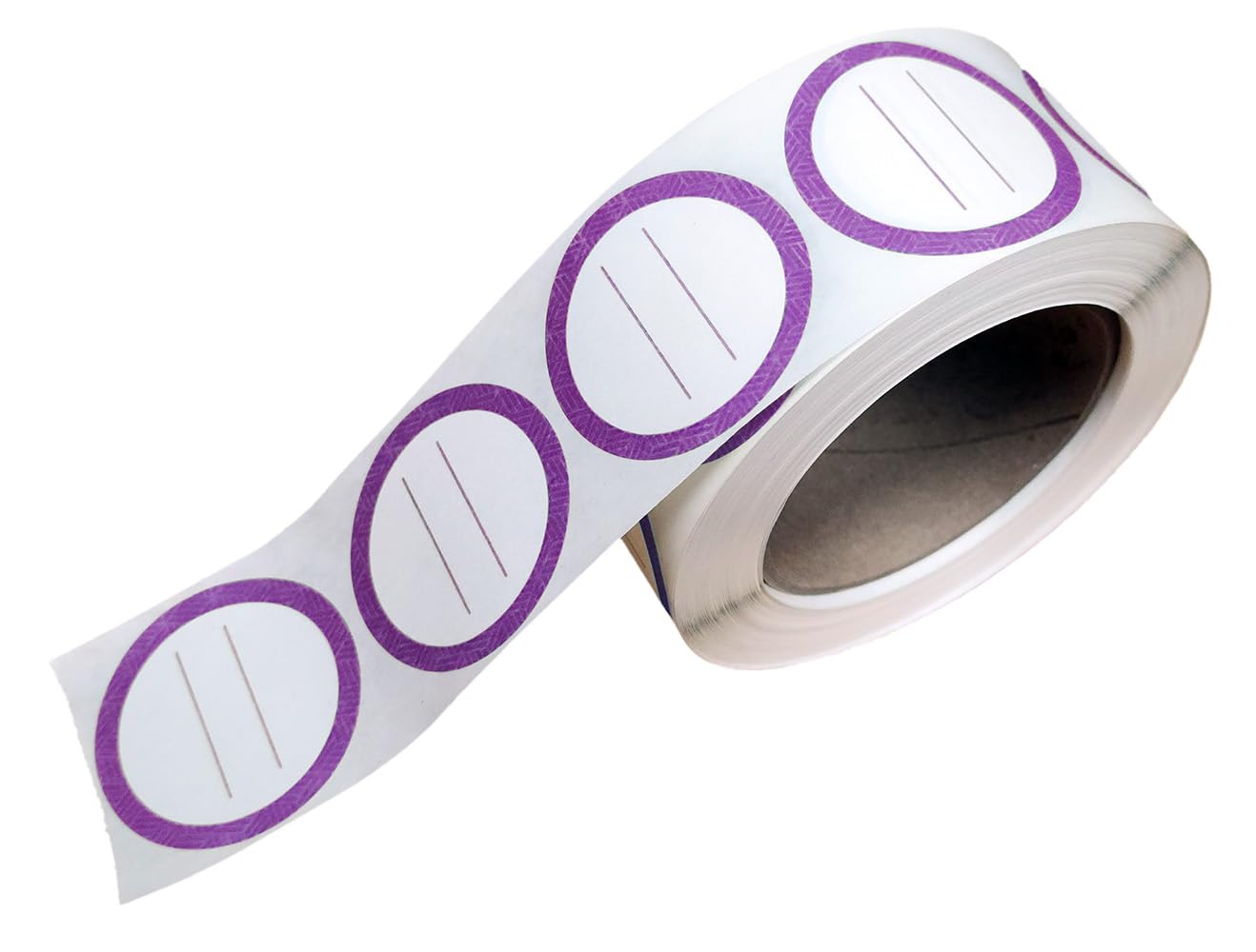 Water Soluble Labels for Food Containers – Dissolvable Kitchen Labels – No Sticky Residue – 2" Diameter, Two-Line Writable Surface, 200 Labels Per