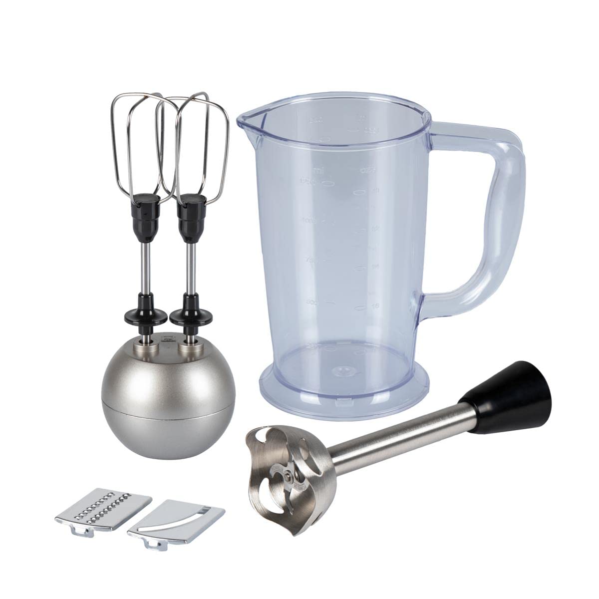 Tefal Powelix Activflow Expert 4 Bıçaklı 1500 Watt Cam Hazneli Blender Seti - Gümüş