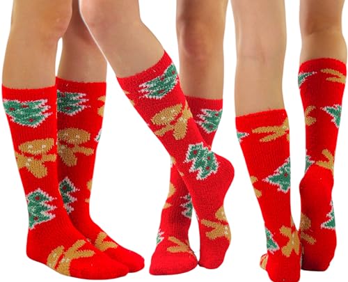 Image of ToBeInStyle Women's Pack of 6 or 12 Knee High Socks