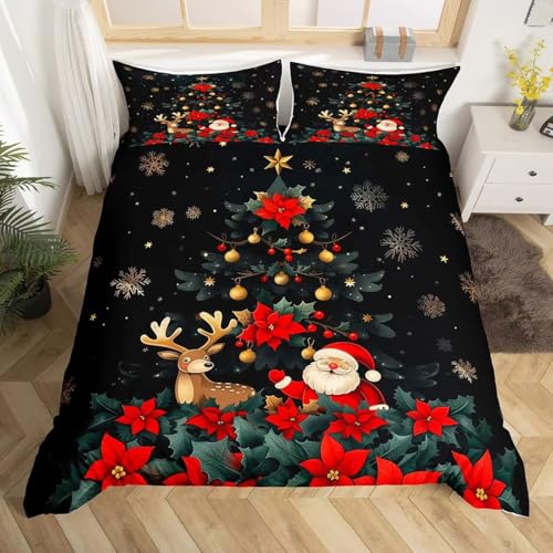 Housse de couette imprimée Père Noël, le cadeau idéal pour adolescent - 2