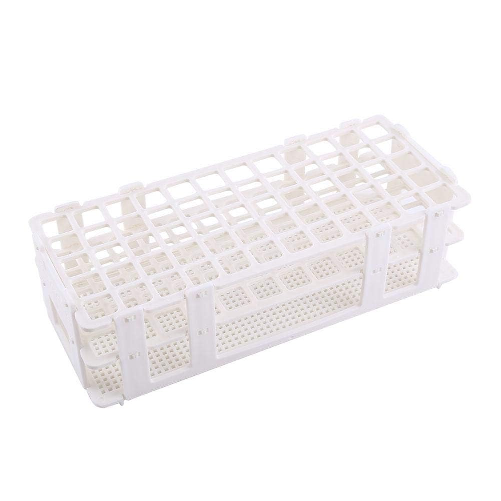 Plastic Test Tube Rack Detachable 3 Layers Lab Storage Stand Holder for 16mm Diam. Tubes, 60 Tubes Capacity Easy to Assemble/Disassemble-image-37