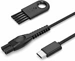 Superer 5V Charger Cord for Philips Norelco One Blade & Shaver Series 3000X 5000 7000 i9000, QP2724 QP2834 QP1924 QP4631 QP6542, X3002 S5898 MG5975 MG7963 MG3919, Charging Cable for Phillips Trimmer