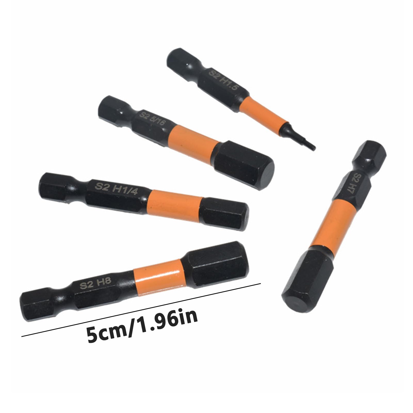 Hikity Steckschlüssel 1/2 Zoll Sechskant Schlagbohrer Satz Mit M Antrieb M5 M18 10 Teilig 10 St S01ed0rx