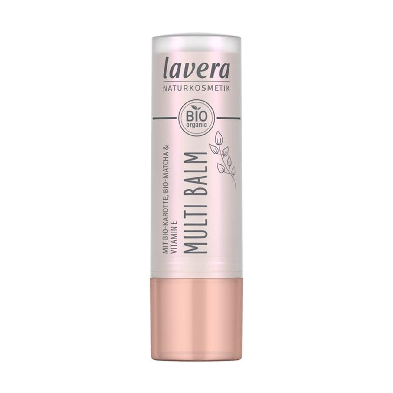 lavera Multi Balm Cloudy Pink 02 - dla oczu, ust lub cheeków - intensywny kolor - świeży blask - melt-in tekstura - bez wysiłku blending - wegańskie - naturalne kosmetyki - 4,9 g