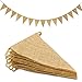 Produktbild 3M Wimpelkette Vintage Wimpel Banner, Sackleinen Banner, Wimpel Girlande mit 13 Stück Dreiecksflaggen für Hochzeit, Babydusche, Geburtstag, Outdoor, Party und Anderen Feiern